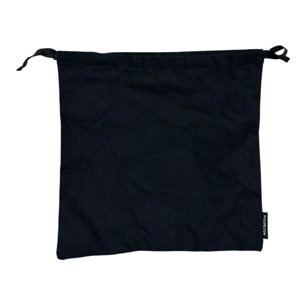 Phillip B Black Toiletry Drawstring Bag - Picture 3 of 3